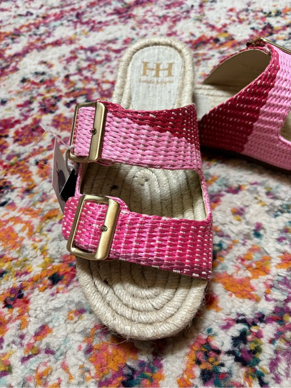 Haute Hippie Pink Sandals NWT